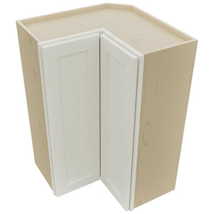 Fabuwood Galaxy Dove WPC2436 Wall Corner Pie Cabinet, Top View
