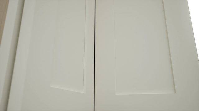 Fabuwood Galaxy Dove WPC2439 Wall Corner Pie Cabinet, Detail View