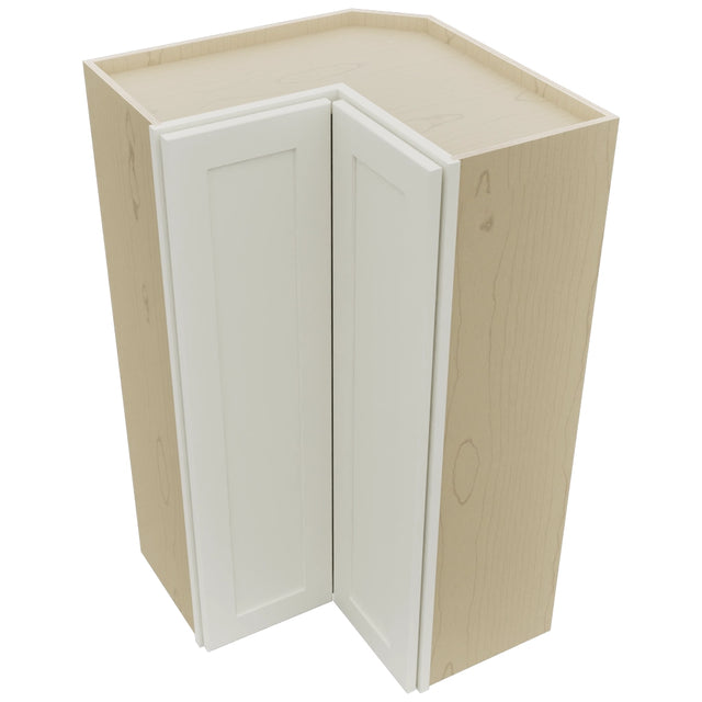 Fabuwood Galaxy Dove WPC2442 Wall Corner Pie Cabinet, Top View