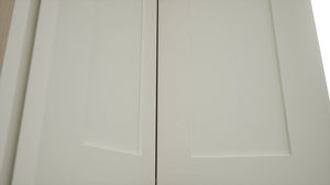 Fabuwood Galaxy Dove WPC2442 Wall Corner Pie Cabinet, Detail View