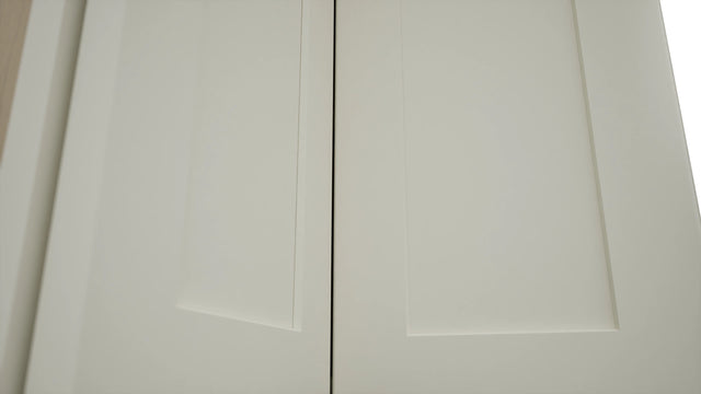 Fabuwood Galaxy Dove WPC2442 Wall Corner Pie Cabinet, Detail View