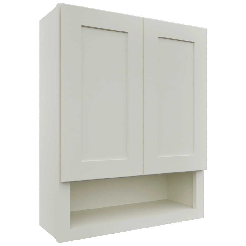 Fabuwood Galaxy Dove WVS2430 Vanity Wall Storage, Front View