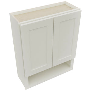 Fabuwood Galaxy Dove WVS2430 Vanity Wall Storage, Top View