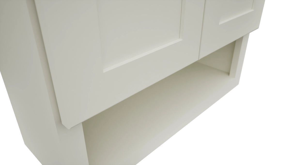 Fabuwood Galaxy Dove WVS2430 Vanity Wall Storage, Detail View