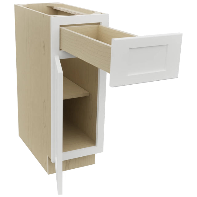 Fabuwood Galaxy Frost B12 Base Standard Cabinet, Open View