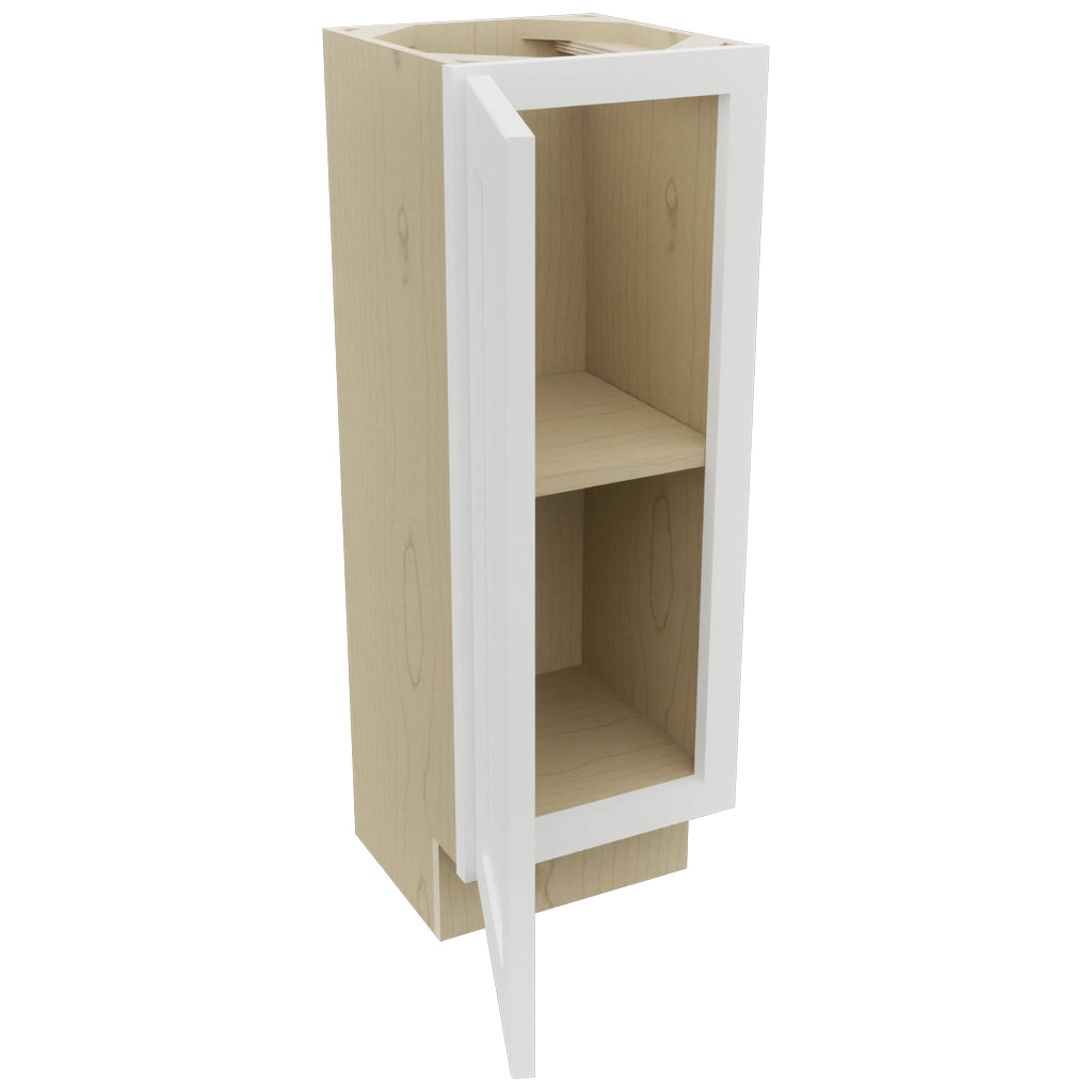 Fabuwood Galaxy Frost B12FD-12D Base Full Door Cabinet, Open View