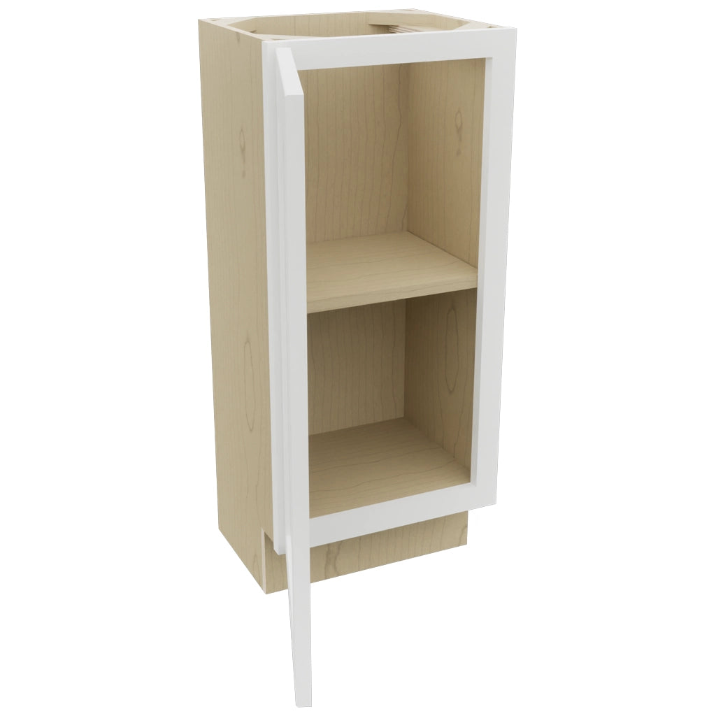 Fabuwood Galaxy Frost B15FD-12D Base Full Door Cabinet, Open View