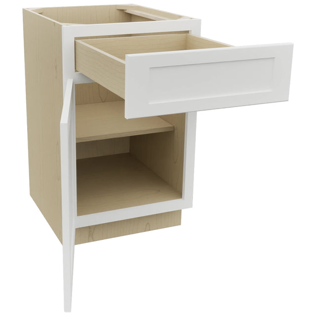 Fabuwood Galaxy Frost B21 Base Standard Cabinet, Open View