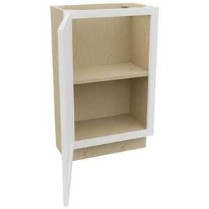 Fabuwood Galaxy Frost B21FD-12D Base Full Door Cabinet, Open View