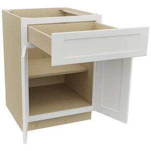 Fabuwood Galaxy Frost B24 Base Standard Cabinet, Open View