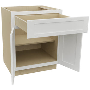 Fabuwood Galaxy Frost B27 Base Standard Cabinet, Open View