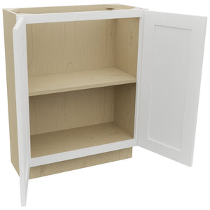 Fabuwood Galaxy Frost B27FD-12D Base Full Door Cabinet, Open View