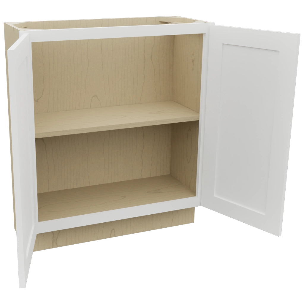 Fabuwood Galaxy Frost B30FD-12D Base Full Door Cabinet, Open View