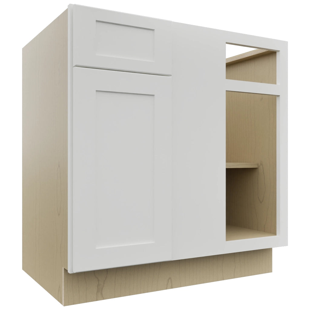 Fabuwood Galaxy Frost BLB39/42 Base Corner Blind Cabinet, Front View