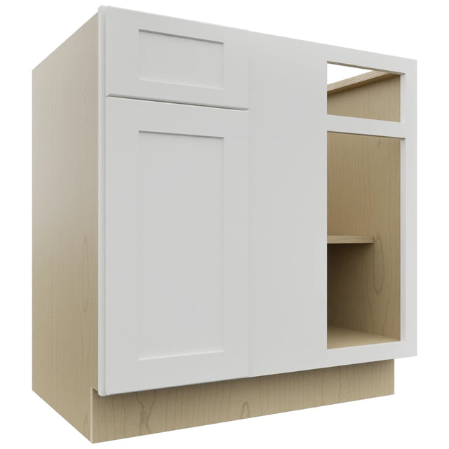 Fabuwood Galaxy Frost BLB39/42 Base Corner Blind Cabinet, Front View