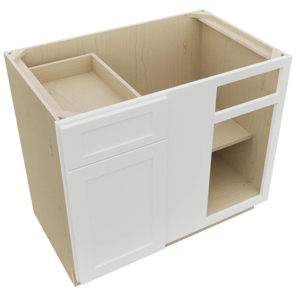 Fabuwood Galaxy Frost BLB42/45 Base Corner Blind Cabinet, Top View