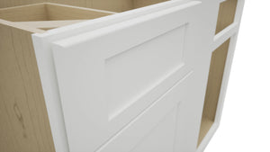 Fabuwood Galaxy Frost BLB42/45 Base Corner Blind Cabinet, Detail View