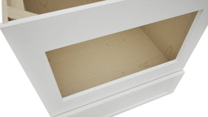 Fabuwood Galaxy Frost BMC30 Base Microwave Cabinet, Detail View