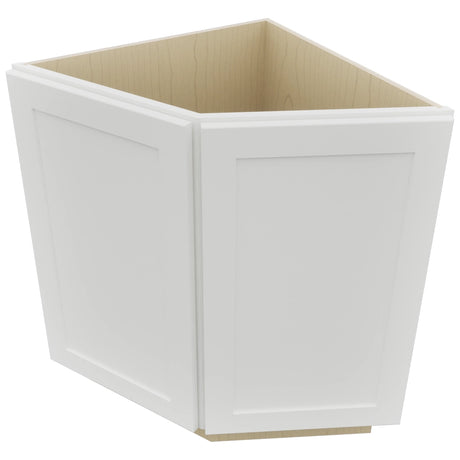 Fabuwood Galaxy Frost BRA24 Base Return Angle Cabinet, Top View