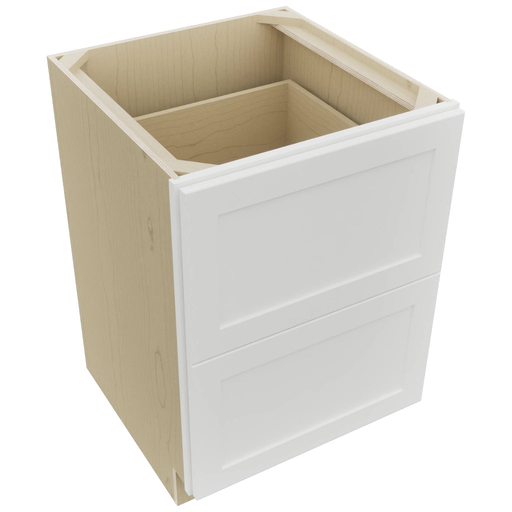 Fabuwood Galaxy Frost DB24-2 Base 2 Drawers Cabinet, Top View