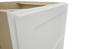 Fabuwood Galaxy Frost DB24-2 Base 2 Drawers Cabinet, Detail View
