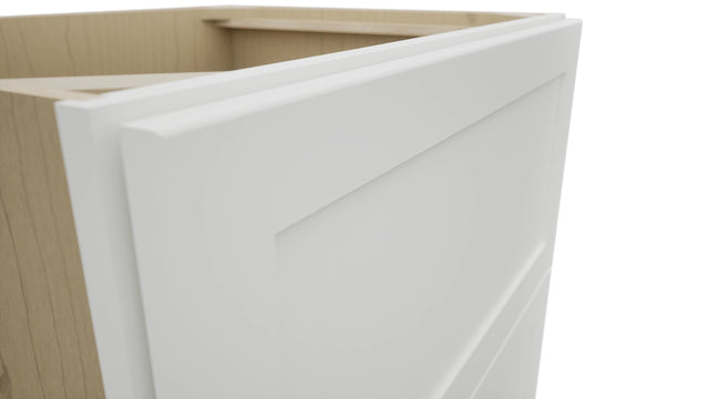 Fabuwood Galaxy Frost DB30-2 Base 2 Drawers Cabinet, Detail View