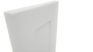 Fabuwood Galaxy Frost DD W0930 DOOR Panel, Detail View