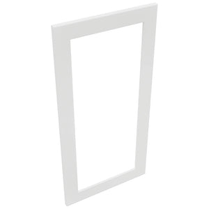 Fabuwood Galaxy Frost DS DFG1836 Wall Prepped Door, Top View