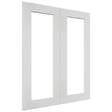 Fabuwood Galaxy Frost DS DFG2430 Wall Prepped Door, Front View