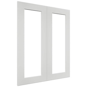 Fabuwood Galaxy Frost DS DFG2430 Wall Prepped Door, Front View