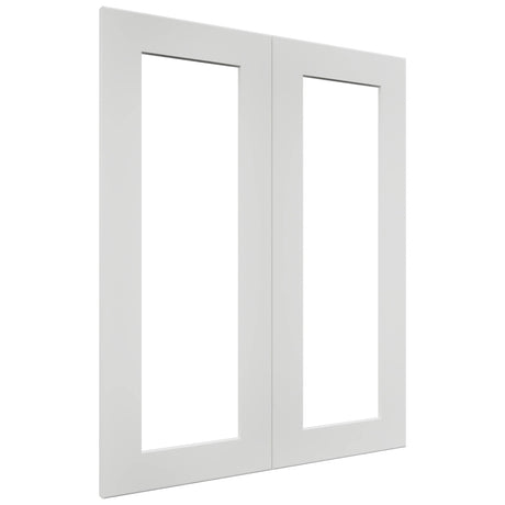Fabuwood Galaxy Frost DS DFG2430 Wall Prepped Door, Front View
