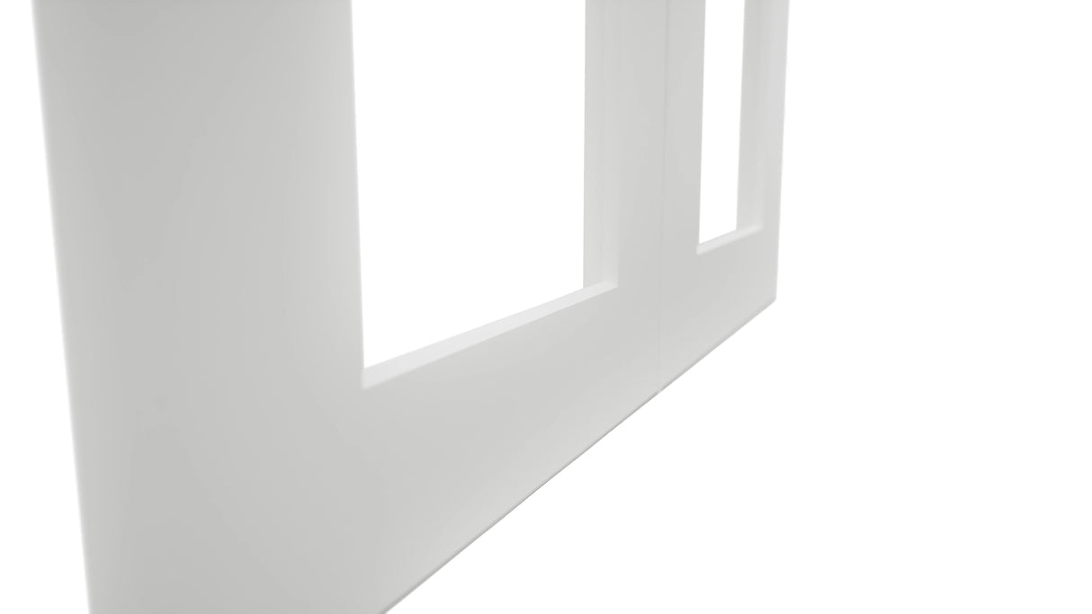 Fabuwood Galaxy Frost DS DFG2436 Wall Prepped Door, Detail View