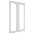 Fabuwood Galaxy Frost DS DFG2439 Wall Prepped Door, Front View