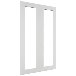 Fabuwood Galaxy Frost DS DFG2439 Wall Prepped Door, Front View
