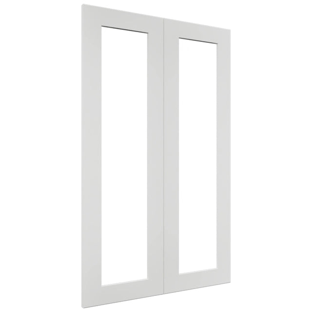 Fabuwood Galaxy Frost DS DFG2439 Wall Prepped Door, Front View