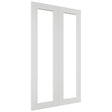 Fabuwood Galaxy Frost DS DFG2442 Wall Prepped Door, Front View