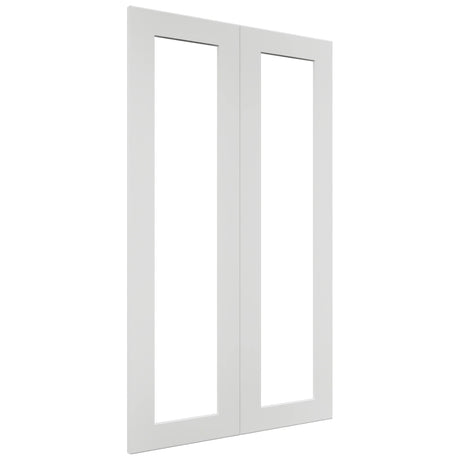Fabuwood Galaxy Frost DS DFG2442 Wall Prepped Door, Front View