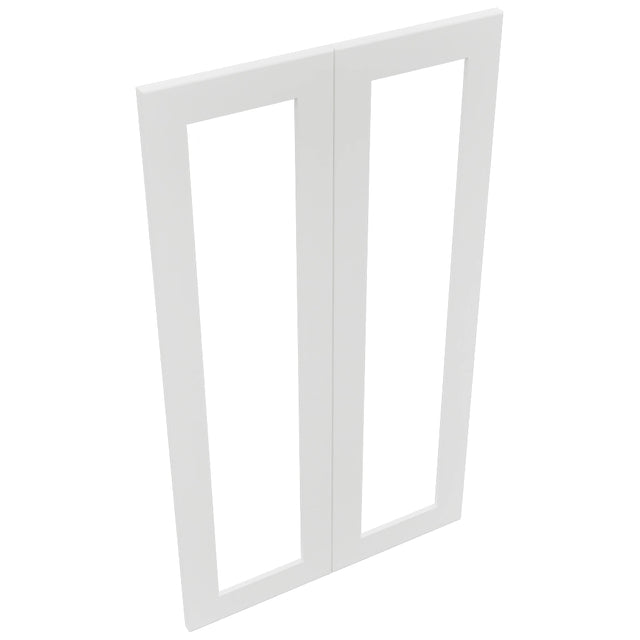 Fabuwood Galaxy Frost DS DFG2442 Wall Prepped Door, Top View