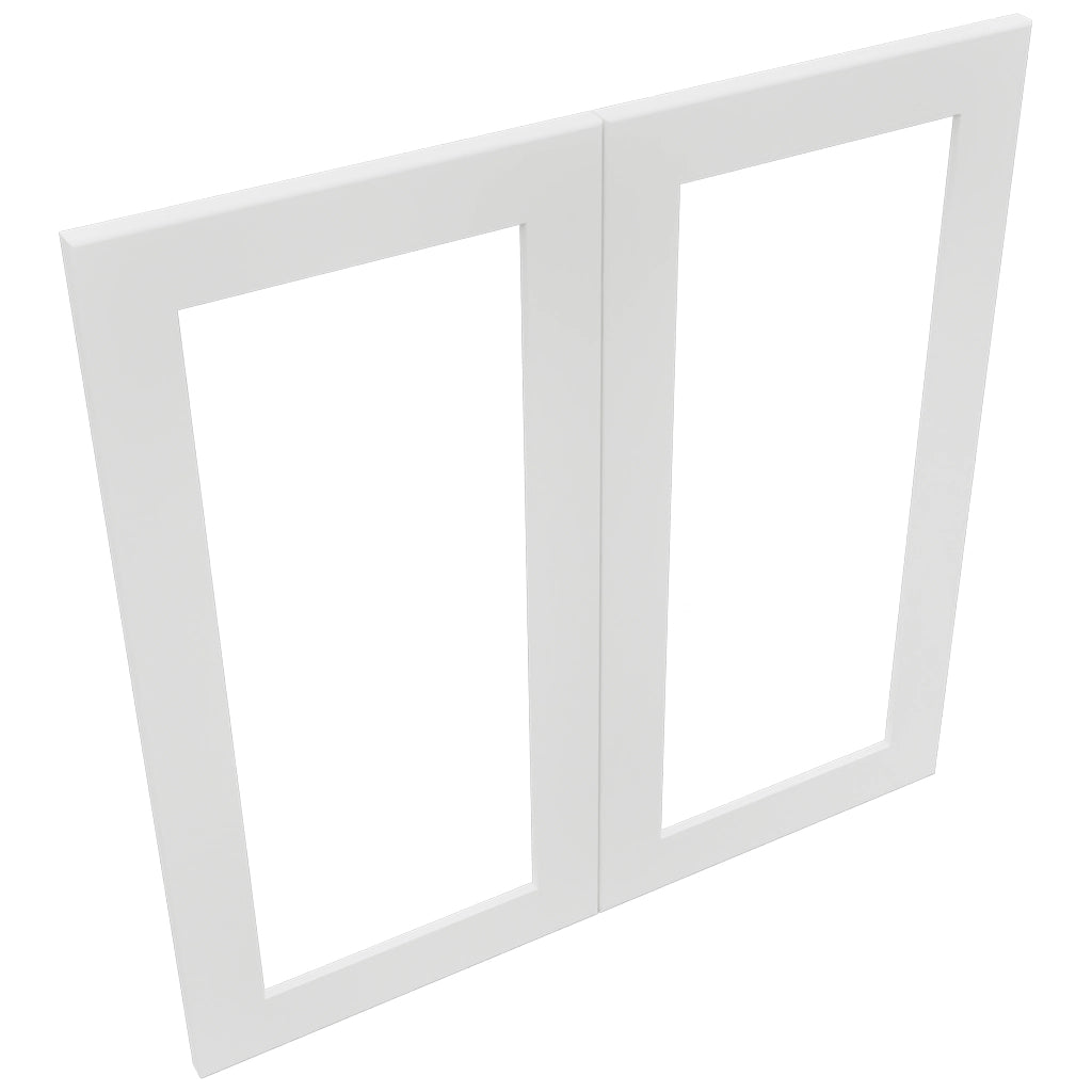 Fabuwood Galaxy Frost DS DFG3030 Wall Prepped Door, Top View