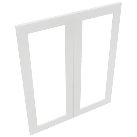 Fabuwood Galaxy Frost DS DFG3036 Wall Prepped Door, Top View