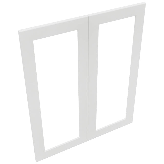 Fabuwood Galaxy Frost DS DFG3036 Wall Prepped Door, Top View