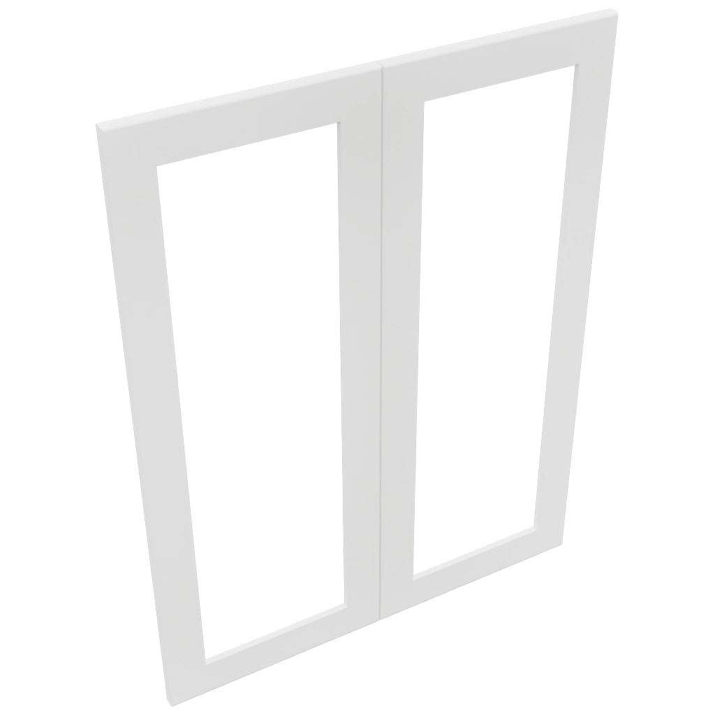 Fabuwood Galaxy Frost DS DFG3039 Wall Prepped Door, Top View