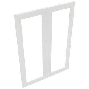 Fabuwood Galaxy Frost DS DFG3042 Wall Prepped Door, Top View