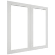 Fabuwood Galaxy Frost DS DFG3636 Wall Prepped Door, Front View