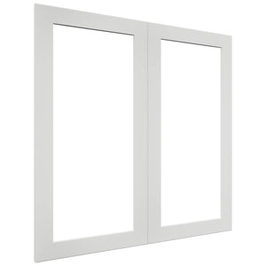 Fabuwood Galaxy Frost DS DFG3636 Wall Prepped Door, Front View