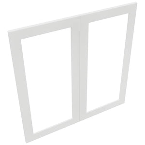 Fabuwood Galaxy Frost DS DFG3636 Wall Prepped Door, Top View