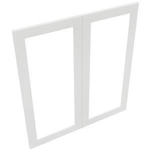 Fabuwood Galaxy Frost DS DFG3639 Wall Prepped Door, Top View