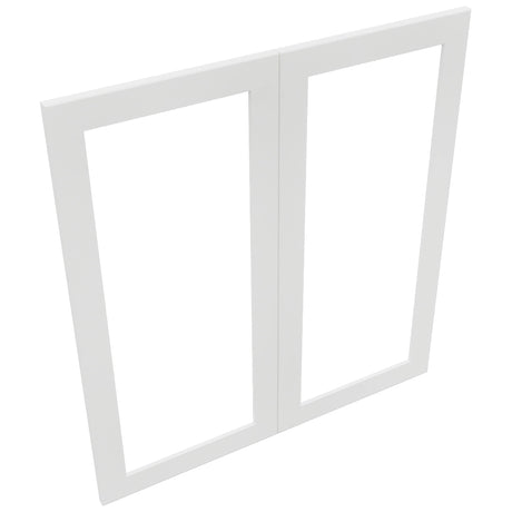 Fabuwood Galaxy Frost DS DFG3639 Wall Prepped Door, Top View