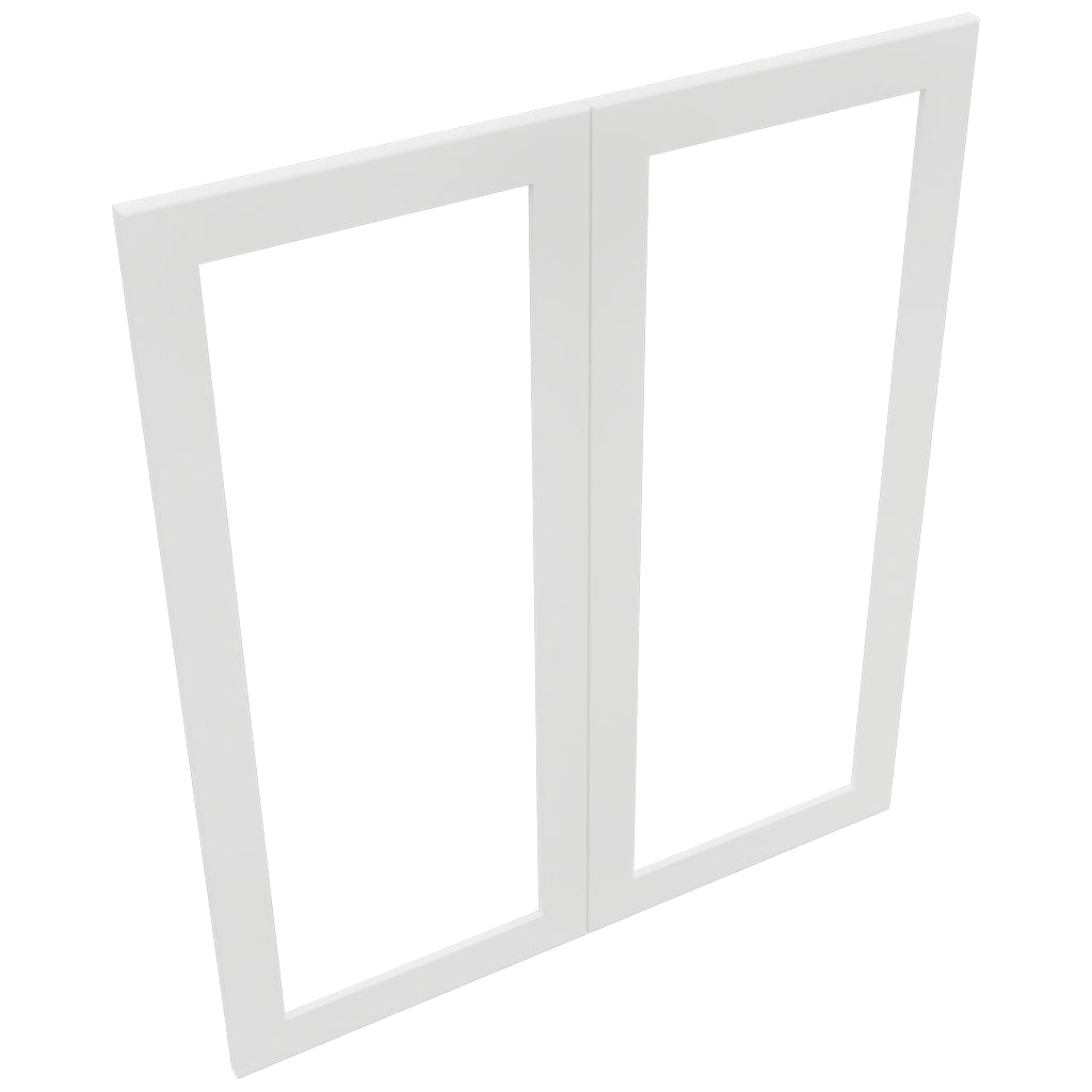 Fabuwood Galaxy Frost DS DFG3642 Wall Prepped Door, Top View