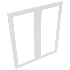 Fabuwood Galaxy Frost DS DFG3642 Wall Prepped Door, Top View